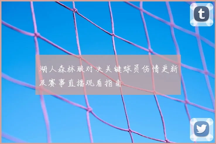 湖人森林狼对决关键球员伤情更新及赛事直播观看指南
